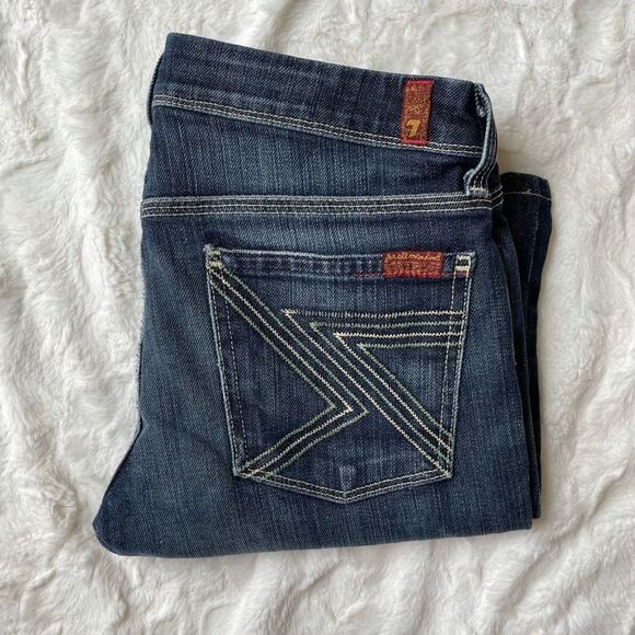 7 For All Mankind Flynt Denim Jean - Women’s 27 - Picture 9 of 9